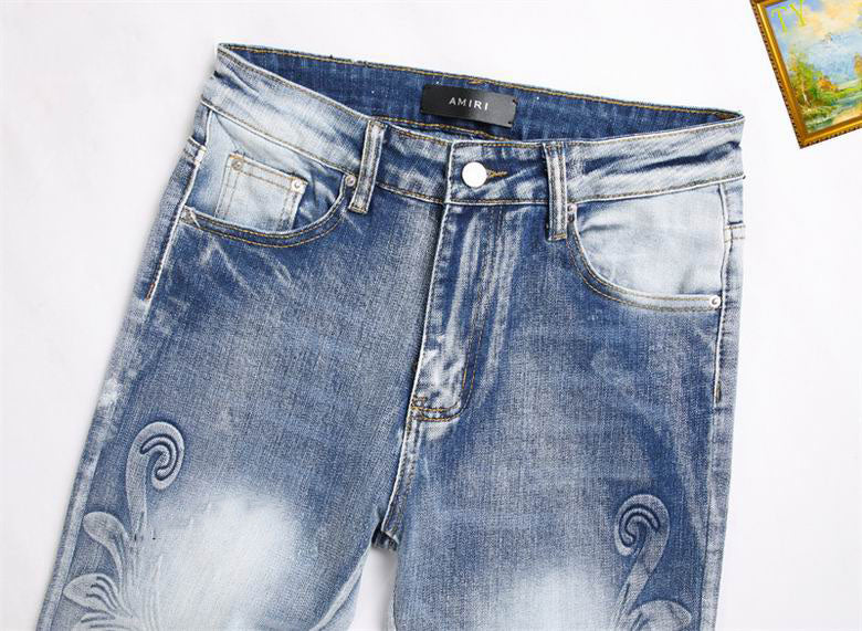 Men's Amiri Fashionable Casual Jeans Pants Size 29-38
