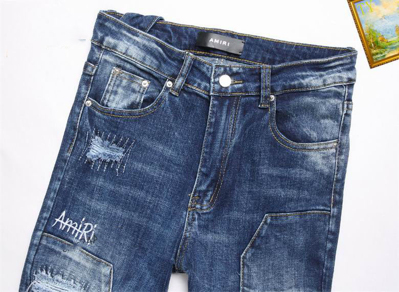 Men's Amiri Fashionable Casual Jeans Pants Size 29-38