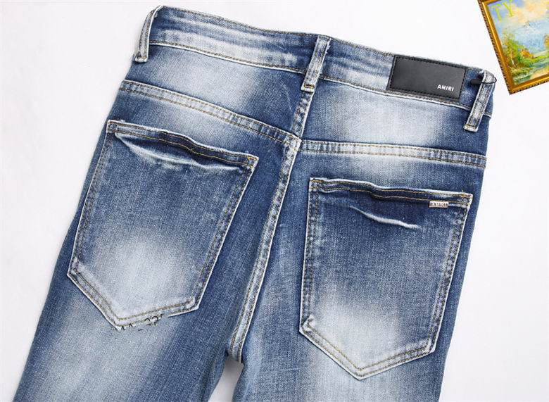 Men's Amiri Fashionable Casual Jeans Pants Size 29-38