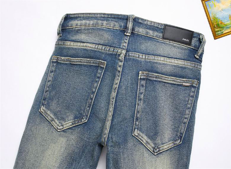 Men's Amiri Fashionable Casual Jeans Pants Size 29-38