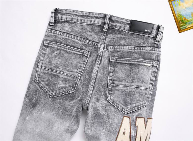Men's Amiri Fashionable Casual Jeans Pants Size 29-38