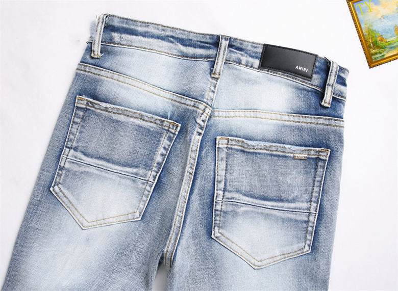 Men's Amiri Fashionable Casual Jeans Pants Size 29-38