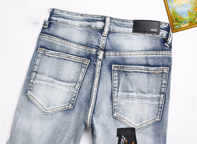 Men's Amiri Fashionable Casual Jeans Pants Size 29-38