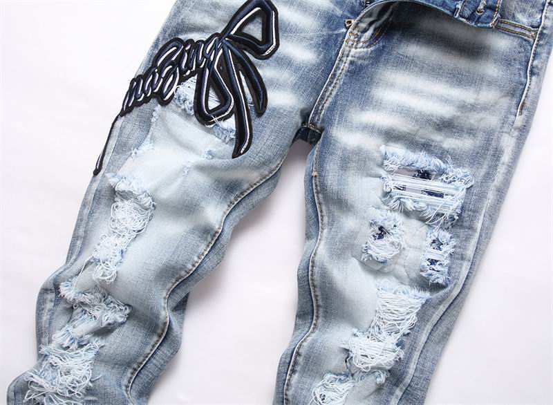 Men's Amiri Fashionable Casual Jeans Pants Size 29-38