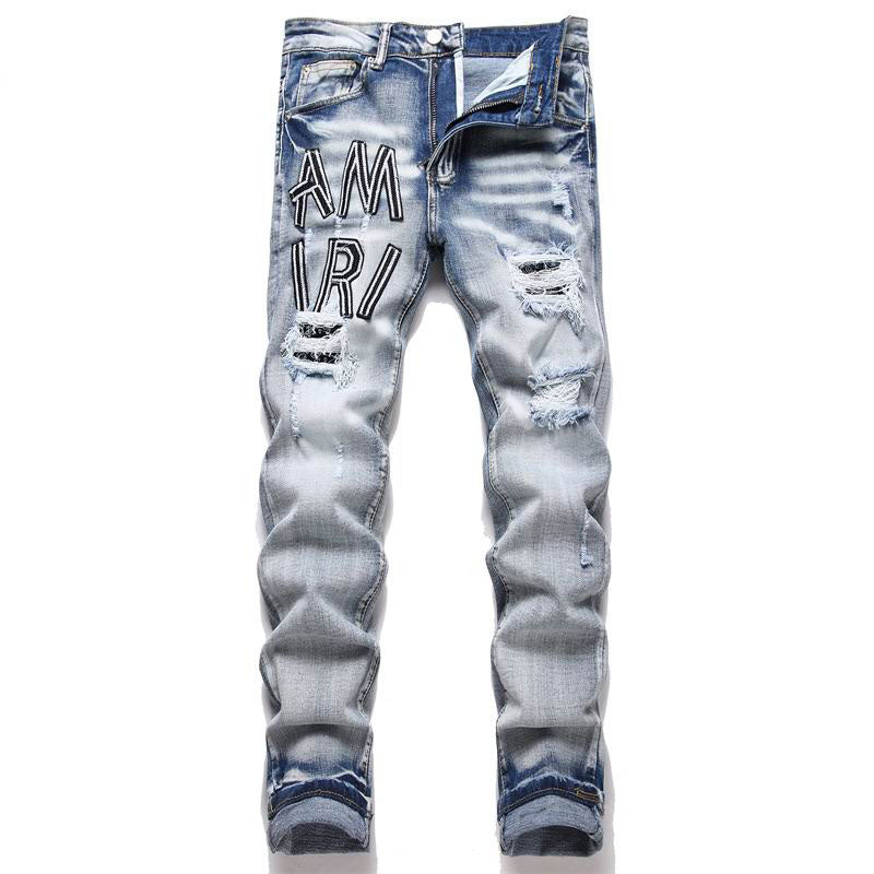 Men's Amiri Fashionable Casual Jeans Pants Size 29-38