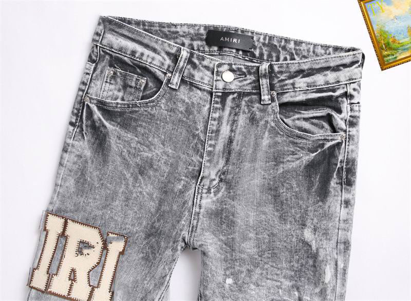 Men's Amiri Fashionable Casual Jeans Pants Size 29-38