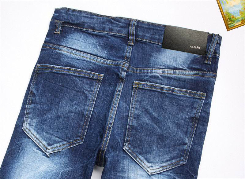 Men's Amiri Fashionable Casual Jeans Pants Size 29-38