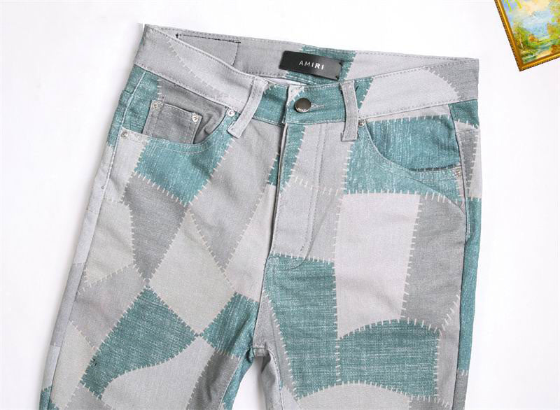 Men's Amiri Fashionable Casual Jeans Pants Size 29-38
