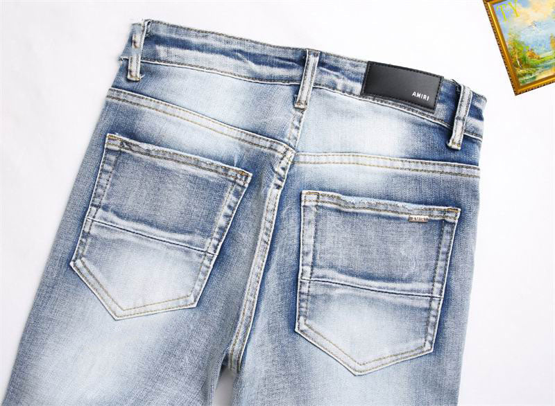 Men's Amiri Fashionable Casual Jeans Pants Size 29-38