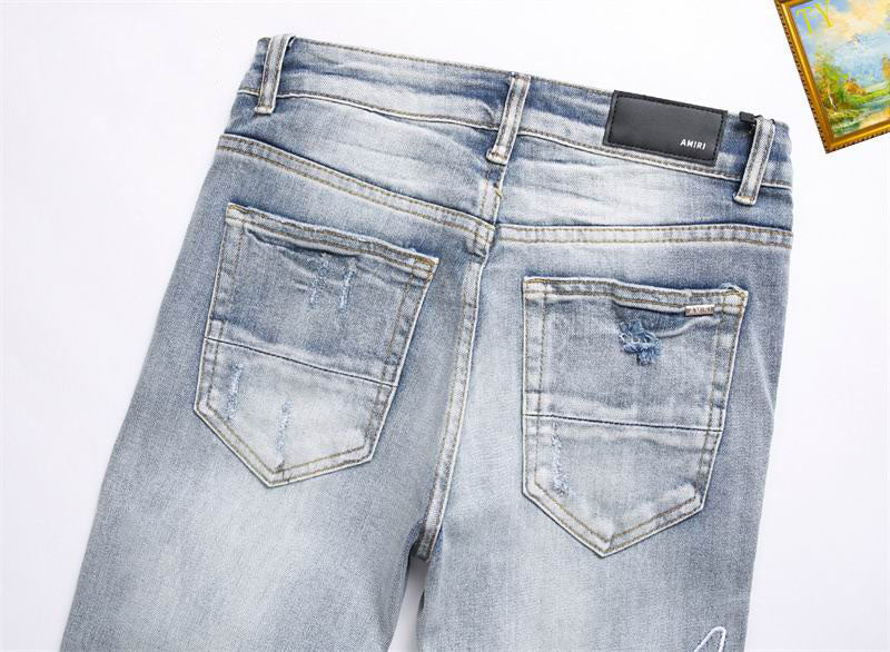 Men's Amiri Fashionable Casual Jeans Pants Size 29-38
