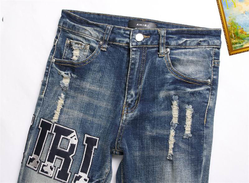 Men's Amiri Fashionable Casual Jeans Pants Size 29-38