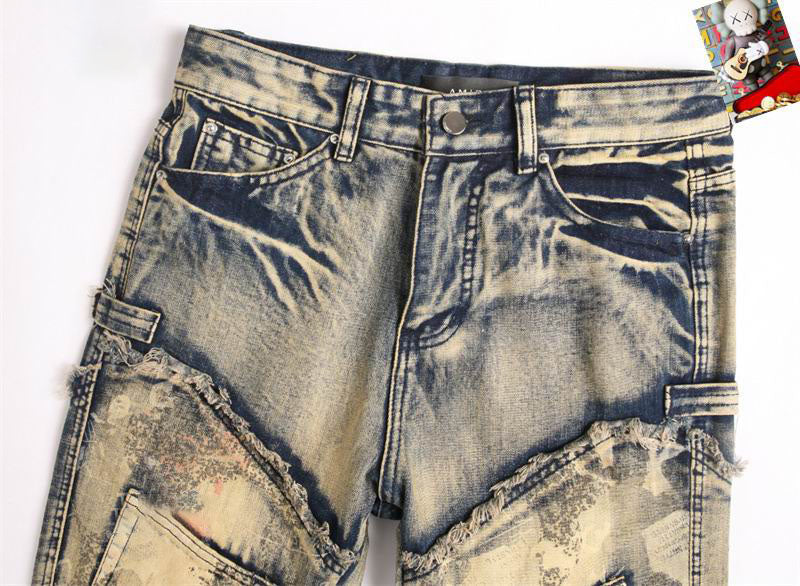 Men's Amiri Fashionable Casual Jeans Pants Size 29-38