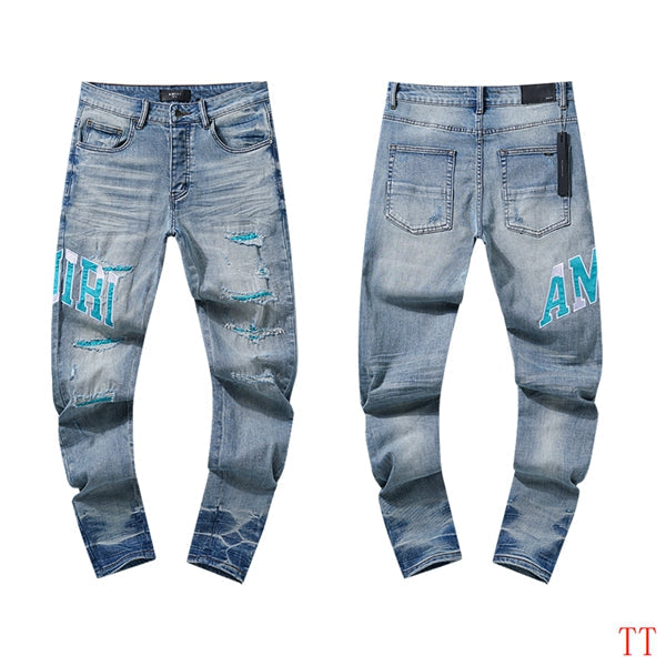 Men's Amiri Fashionable Casual Jeans Pants Size 30-38
