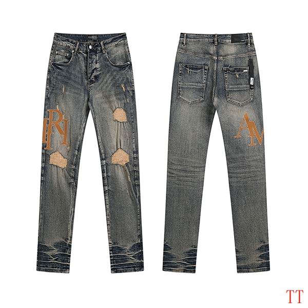 Men's Amiri Fashionable Casual Jeans Pants Size 30-38
