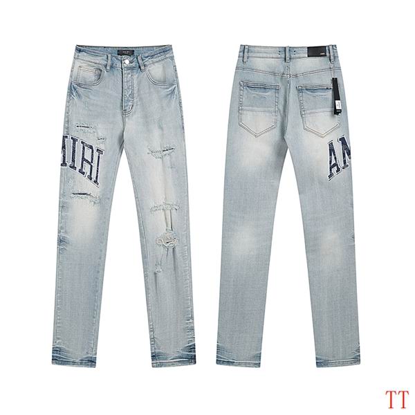 Men's Amiri Fashionable Casual Jeans Pants Size 30-38