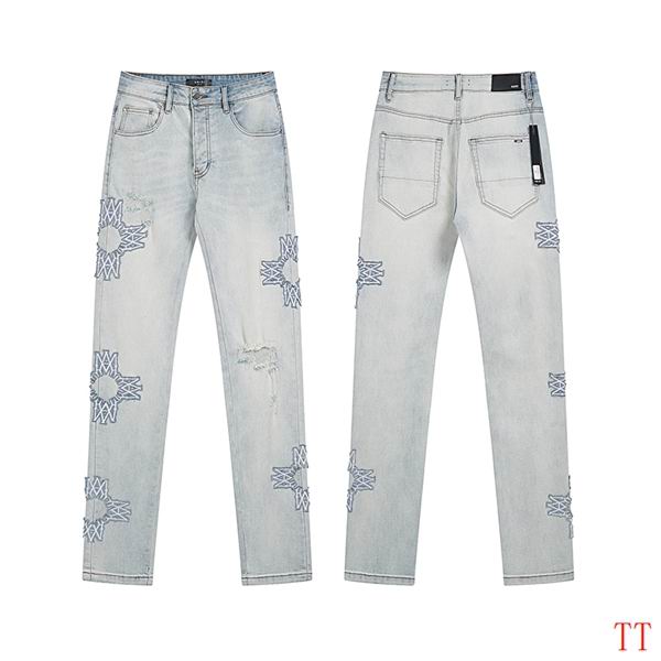 Men's Amiri Fashionable Casual Jeans Pants Size 30-38