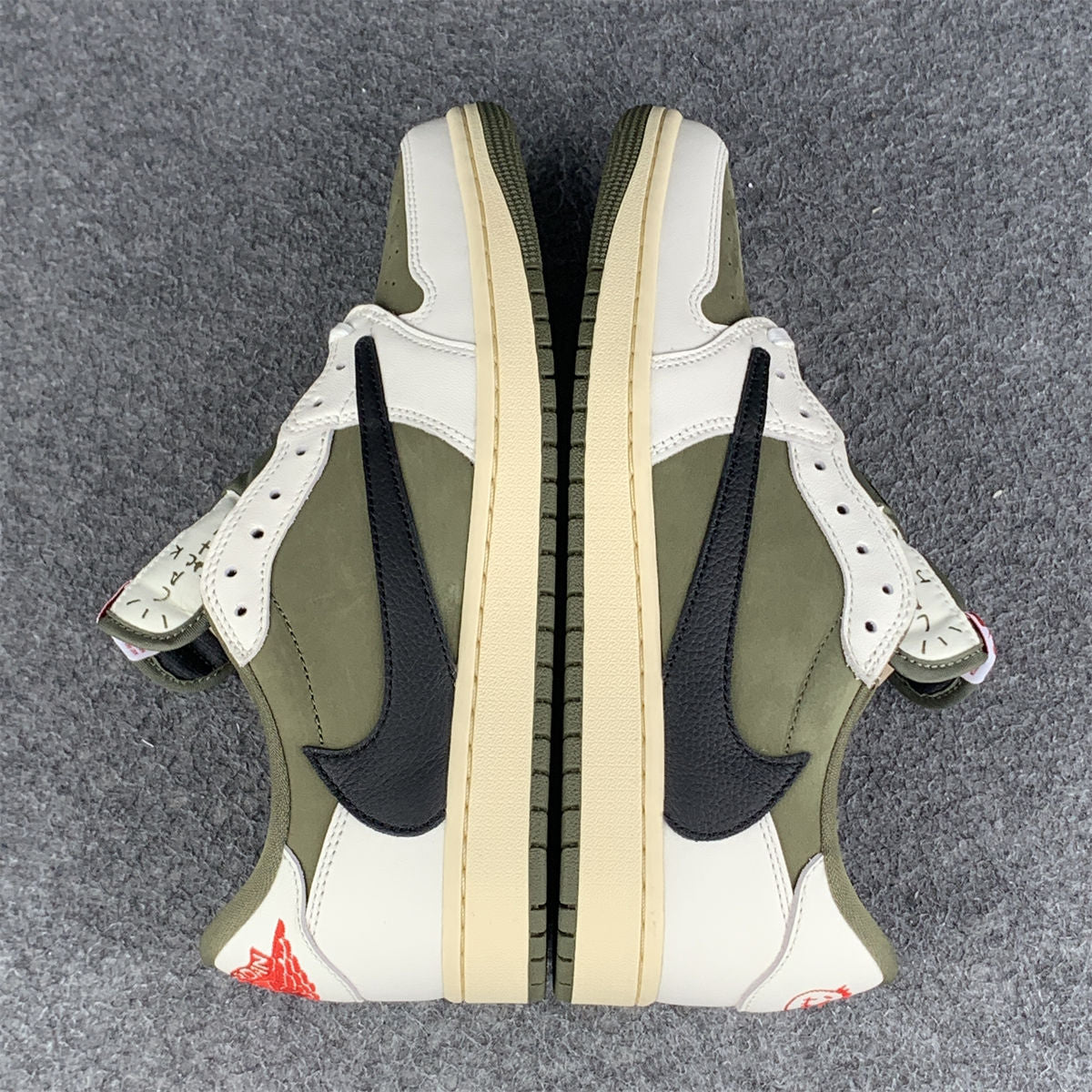 Travis Scott x Air Jordan 1 Retro Low OG SP 'Reverse Olive / Medium Olive'