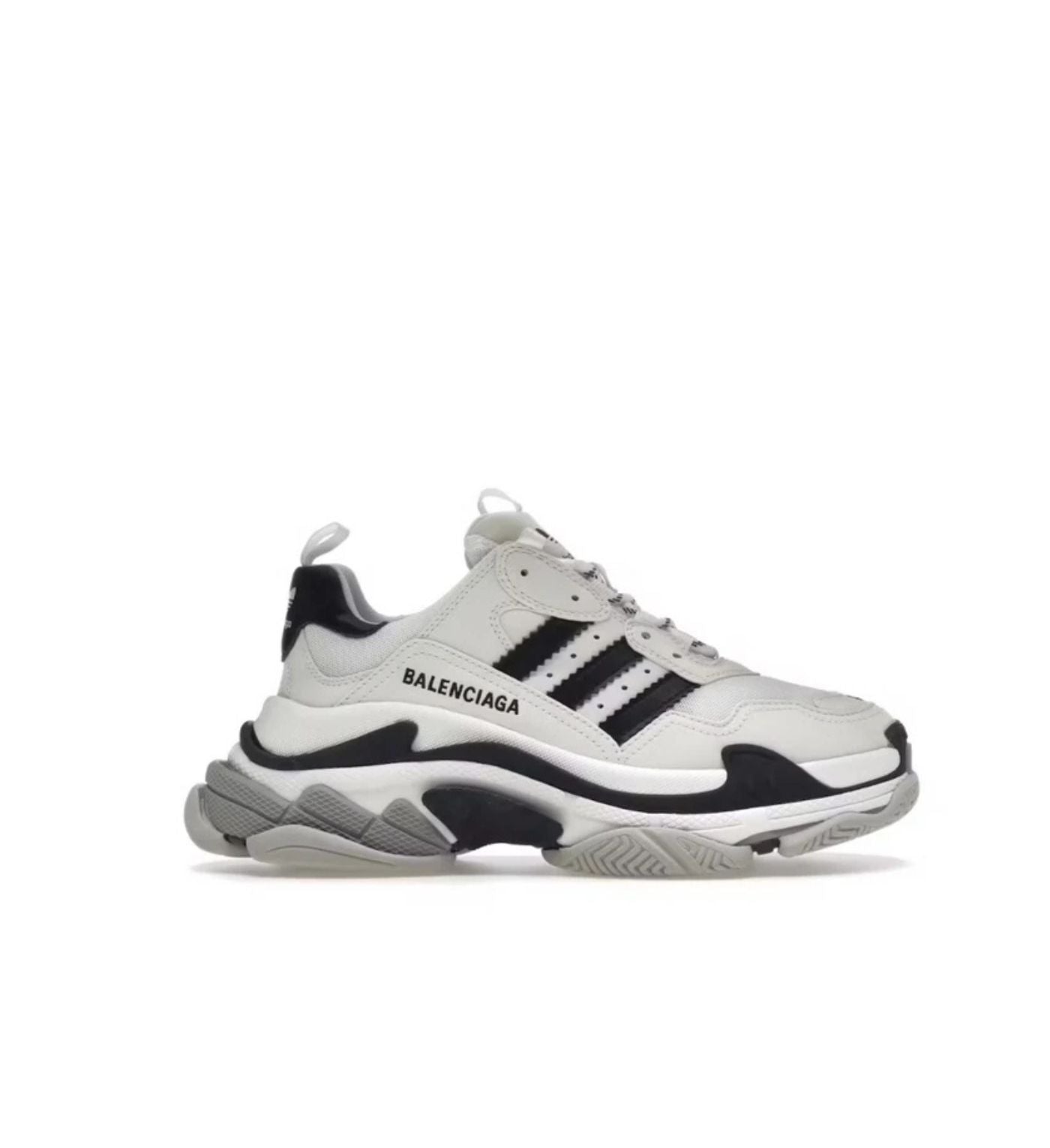 Balenciaga x adidas Triple S White Black (Women's)