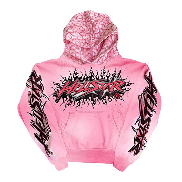 Hellstar Studios Brainwashed Hoodie With Brain New