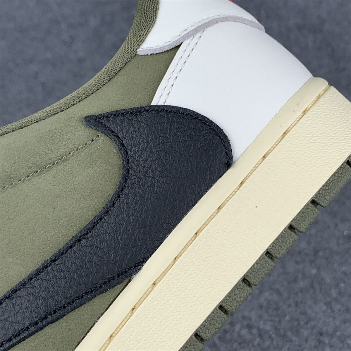 Travis Scott x Air Jordan 1 Retro Low OG SP 'Reverse Olive / Medium Olive'