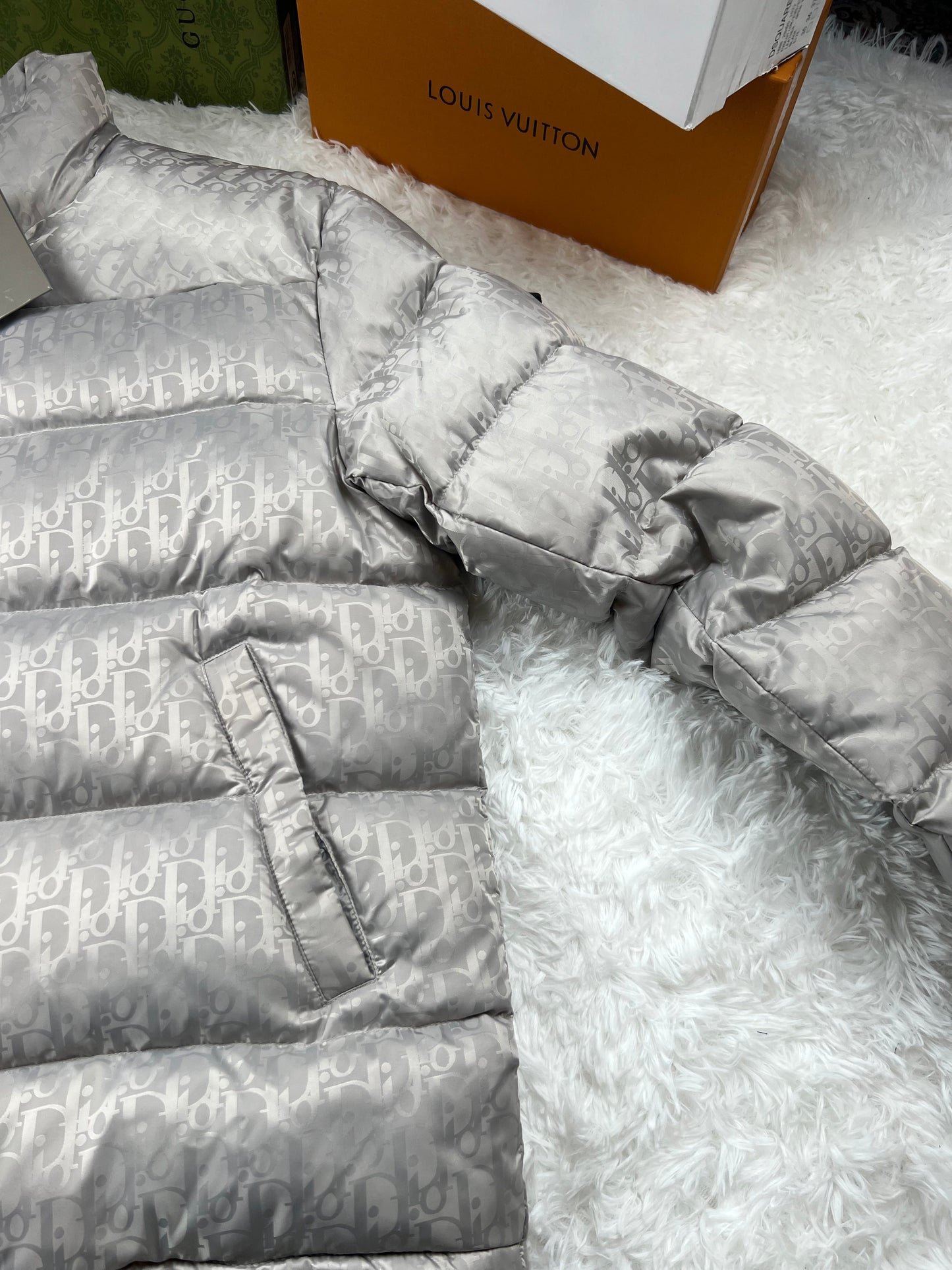 Cappotto Dior Silver Oblique