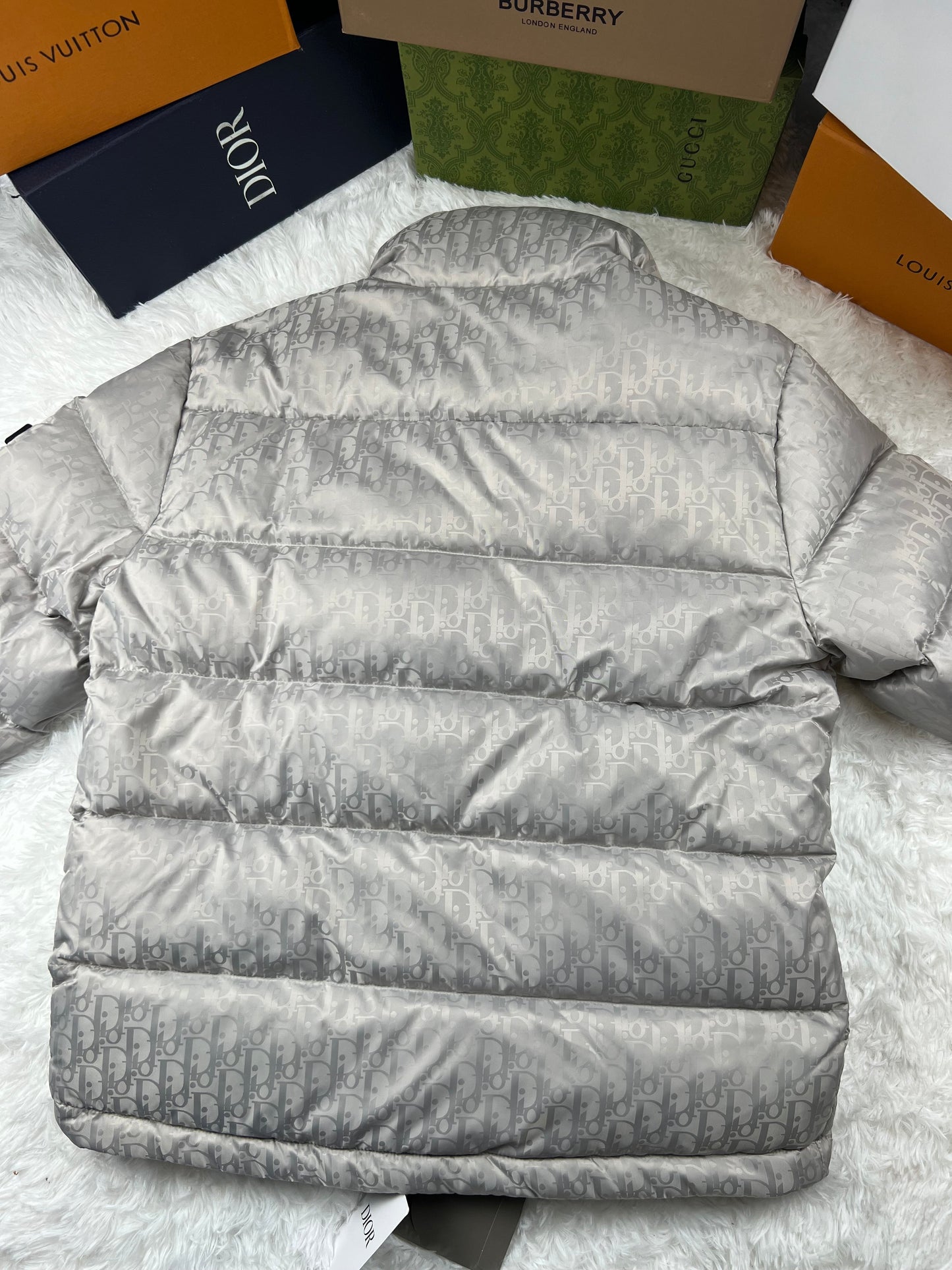 Cappotto Dior Silver Oblique