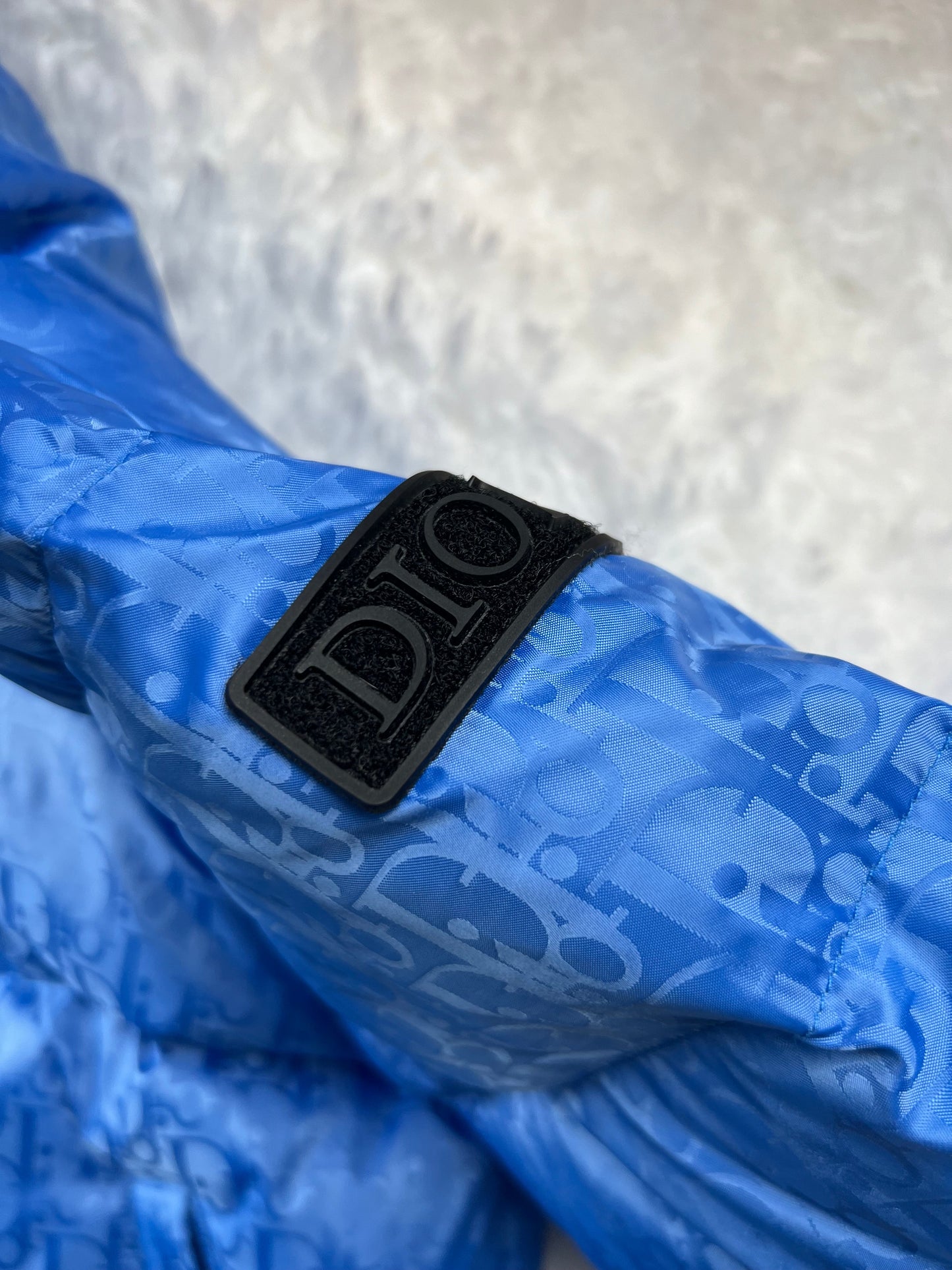Giacca Dior Blue Oblique