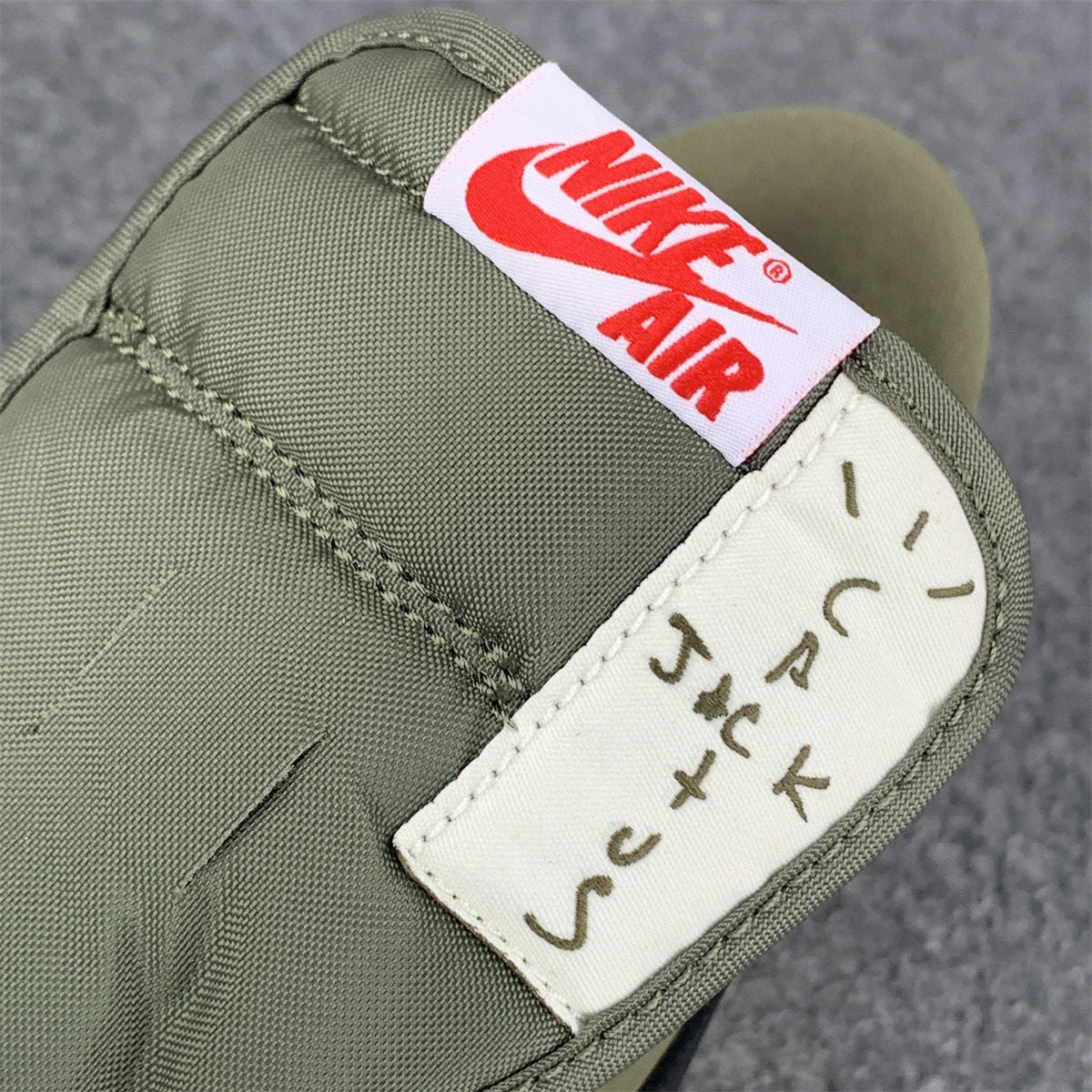 Travis Scott x Air Jordan 1 Retro Low OG SP 'Reverse Olive / Medium Olive'