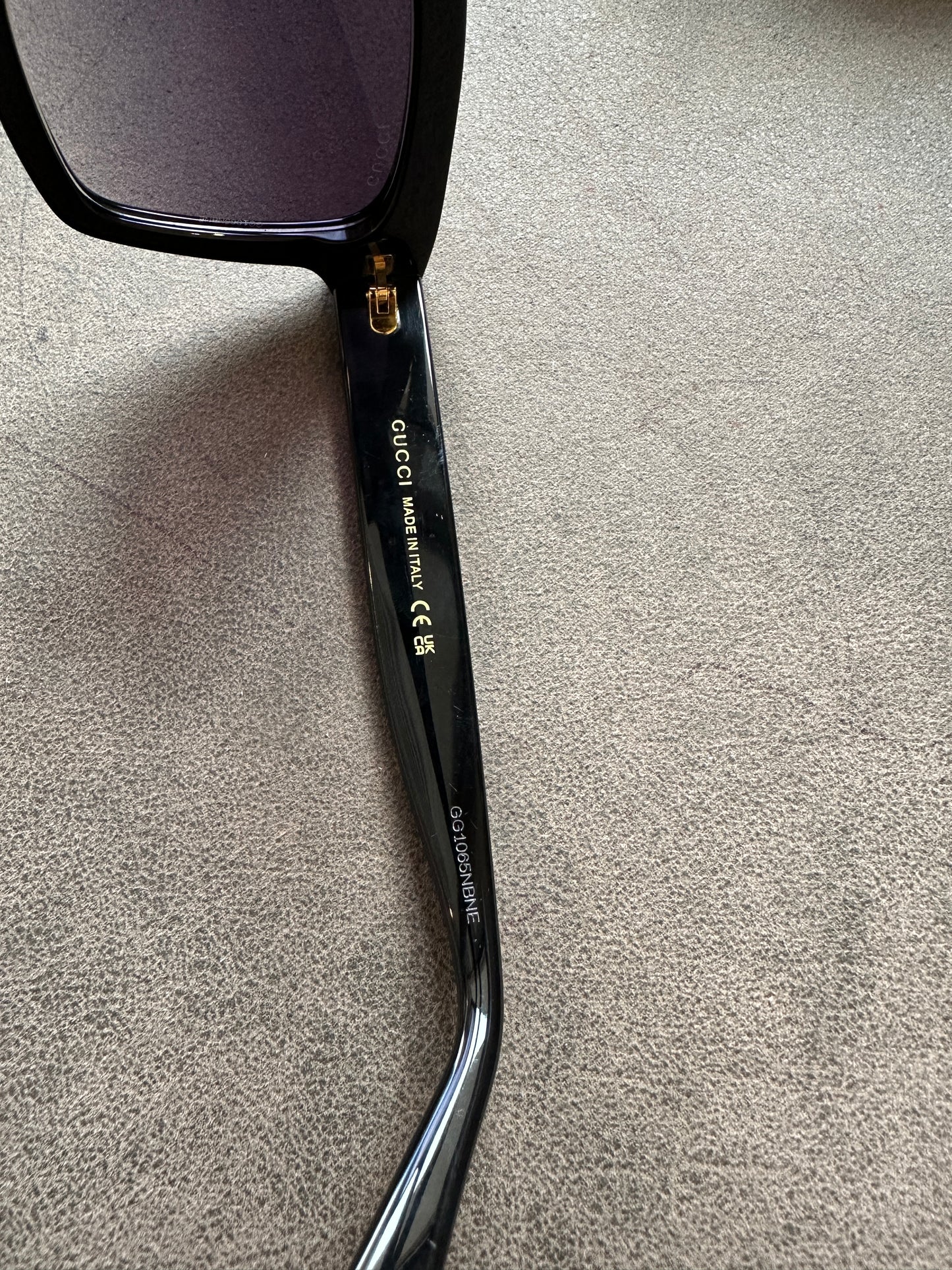 Gucci GG1714S Black Square Sunglasses