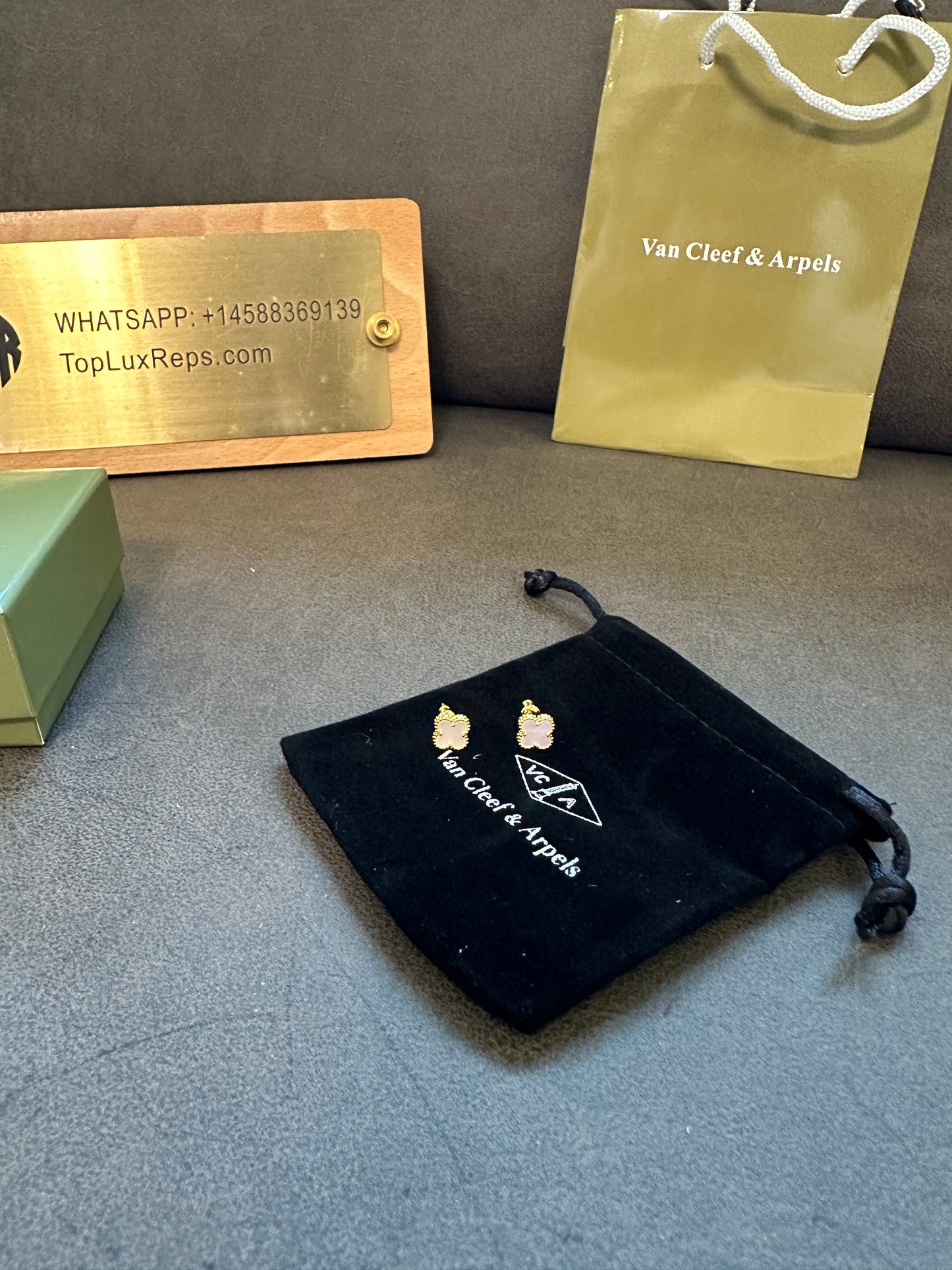 Van Cleef & Arpels Vintage Alhambra Earrings Small Model