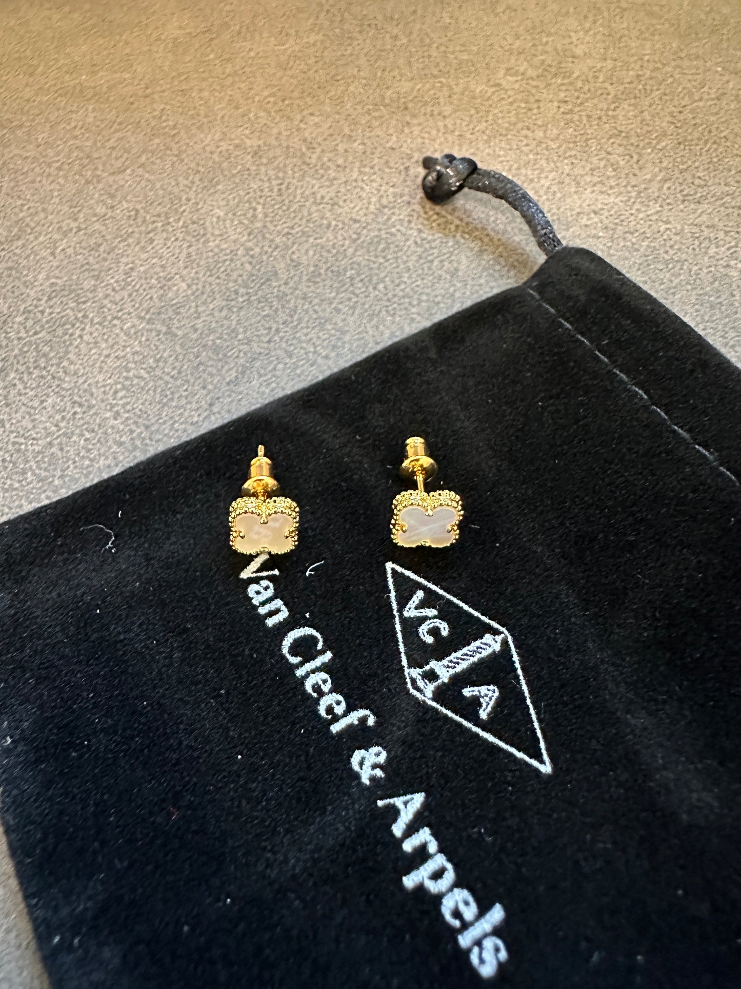 Van Cleef & Arpels Vintage Alhambra Earrings Small Model