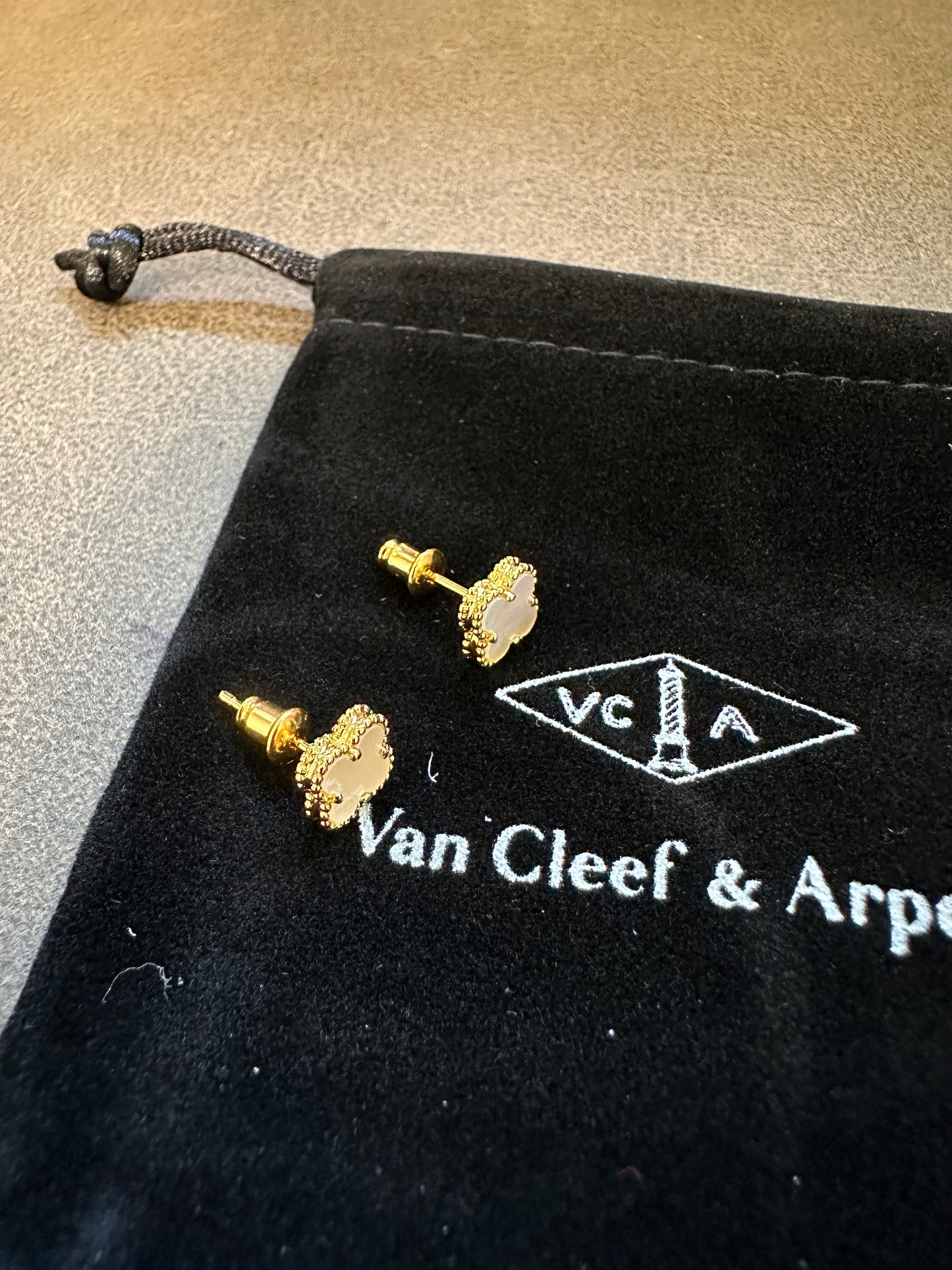 Van Cleef & Arpels Vintage Alhambra Earrings Small Model