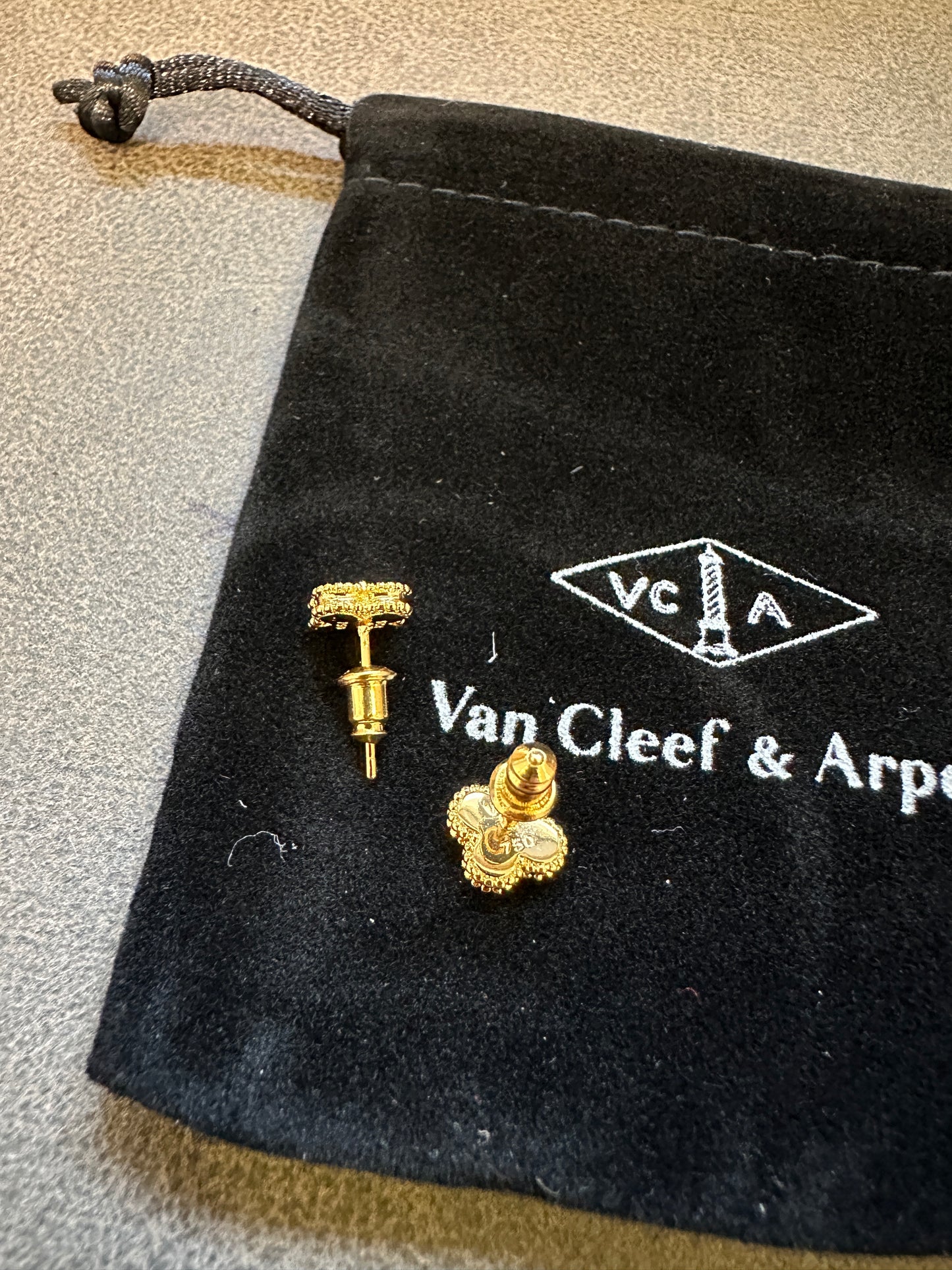 Van Cleef & Arpels Vintage Alhambra Earrings Small Model