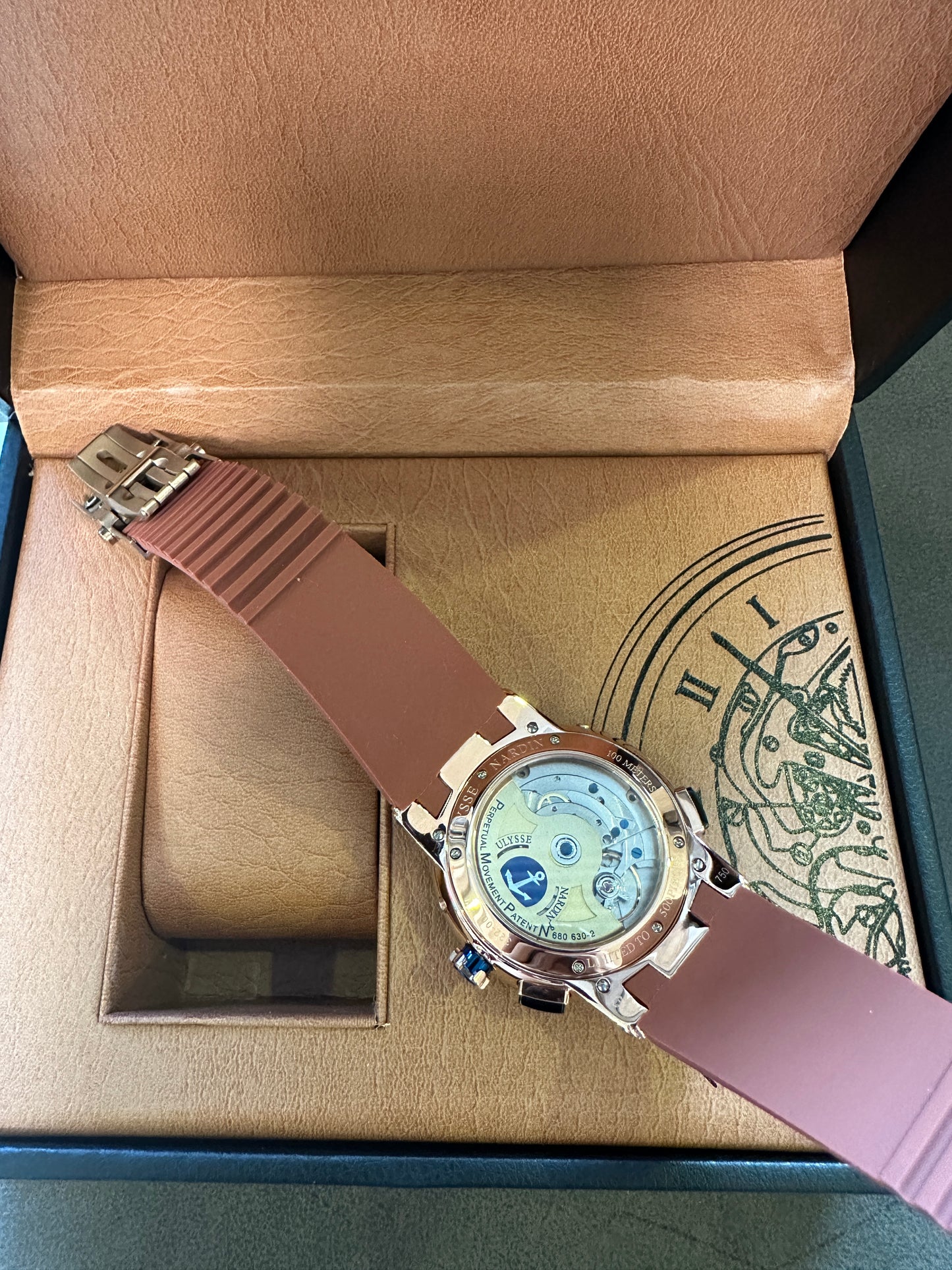 Ulysse Nardin Executive Perpetual Calendar Dual Time Rose Gold Limited Edition