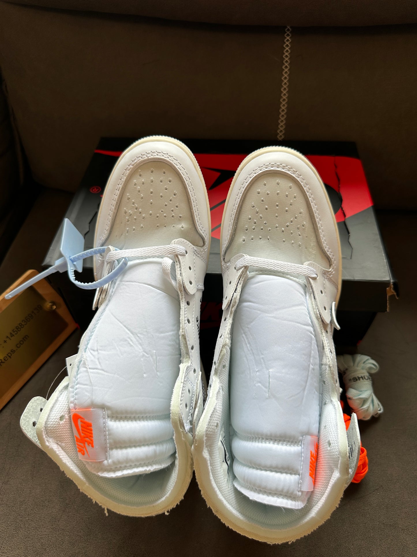 Off-White x Air Jordan 1 Retro High OG "White" 2018