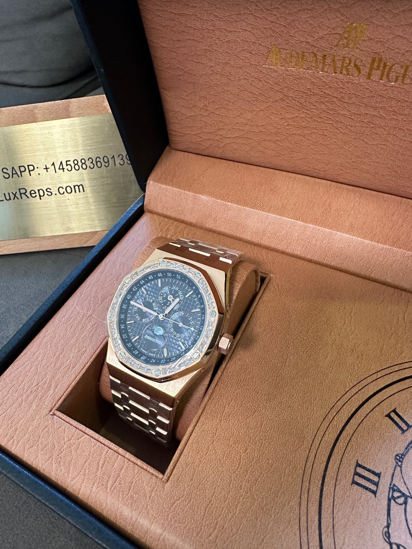 Audemars Piguet Royal Oak Perpetual Calendar Rose Gold Watch