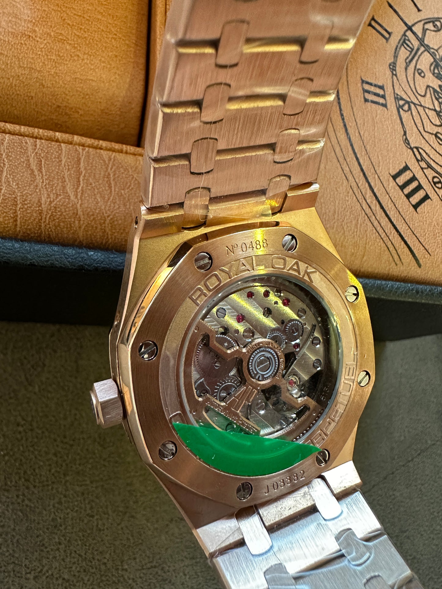 Audemars Piguet Royal Oak Perpetual Calendar Rose Gold Watch