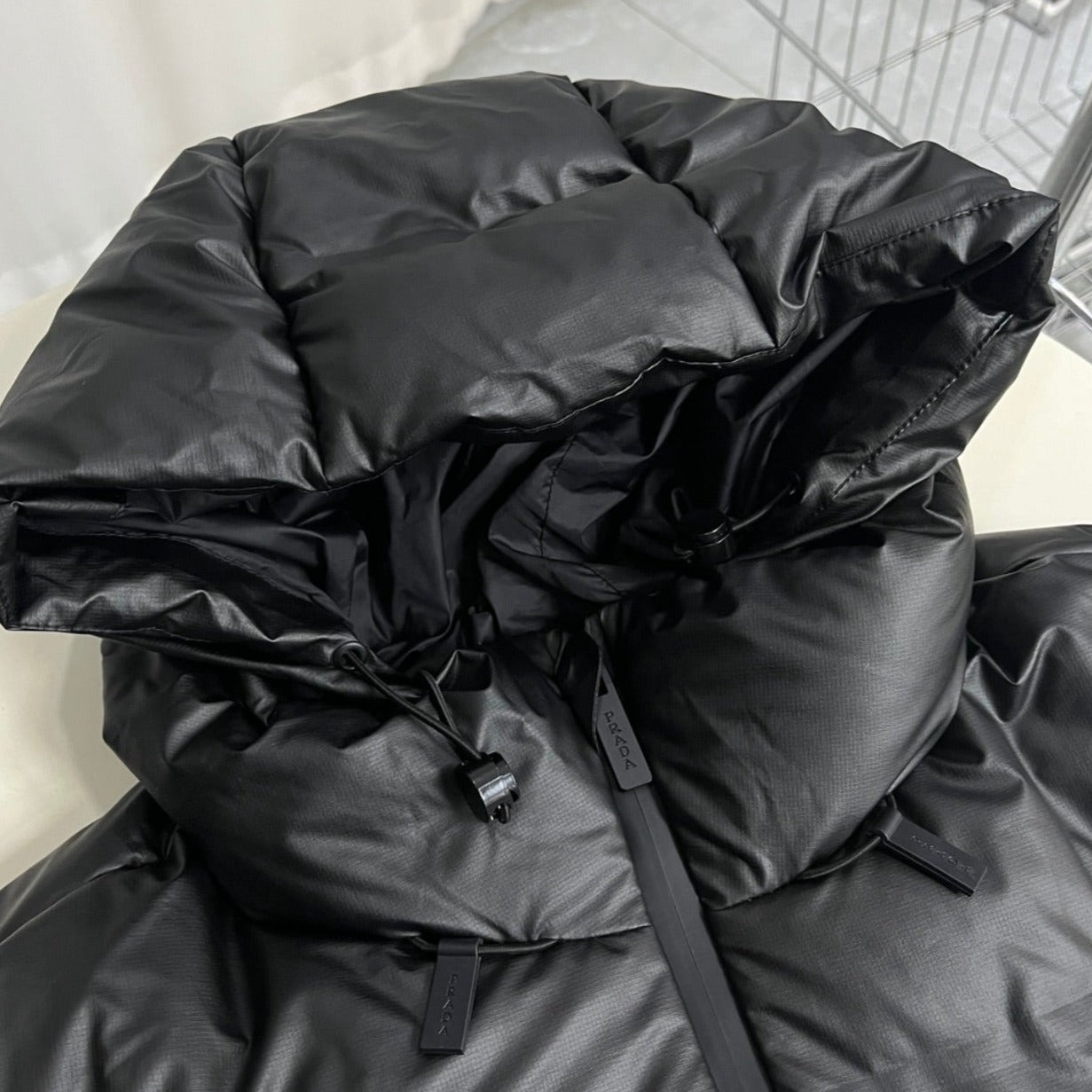 Prada puffer coat