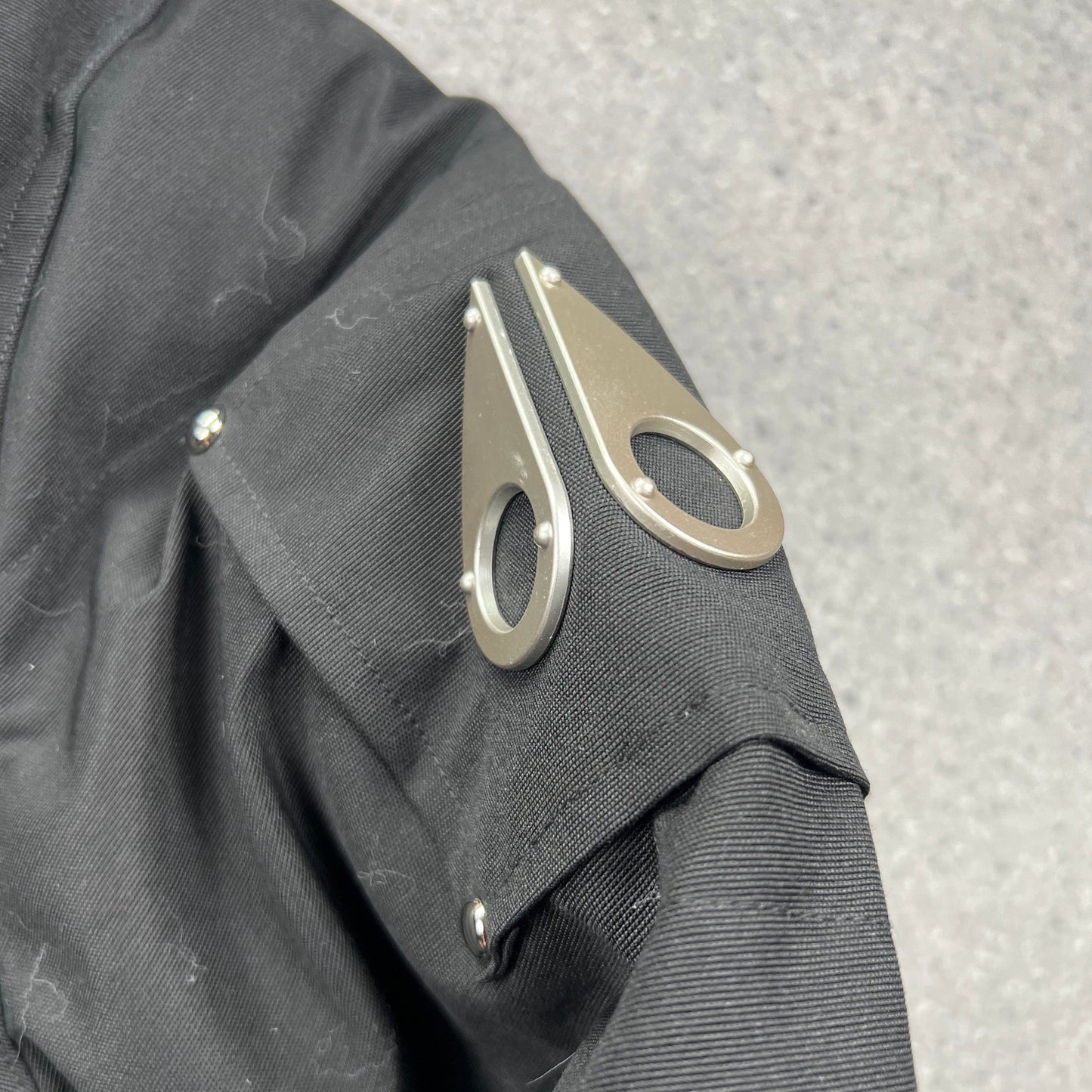 Cappotto di pelliccia bianca Moose Knuckle