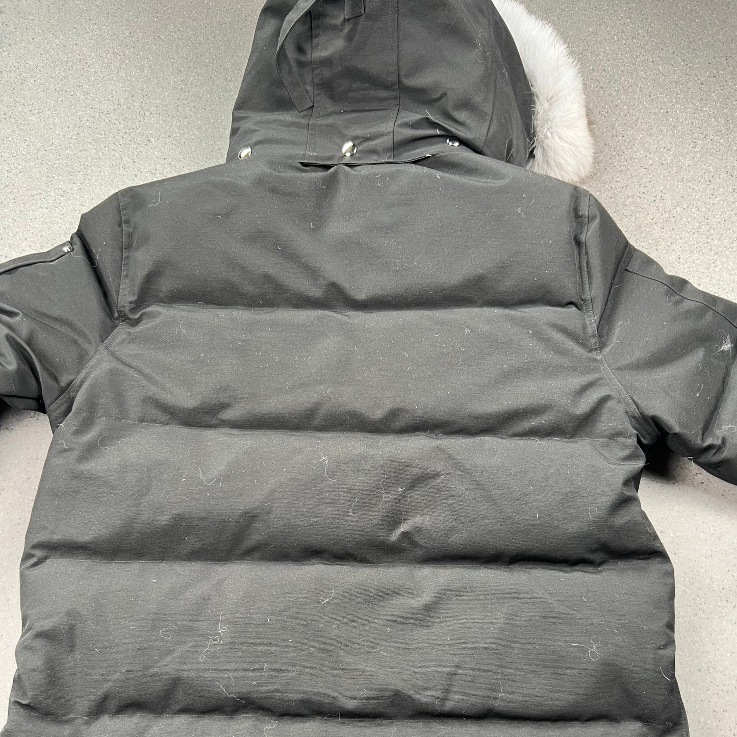 Cappotto di pelliccia bianca Moose Knuckle