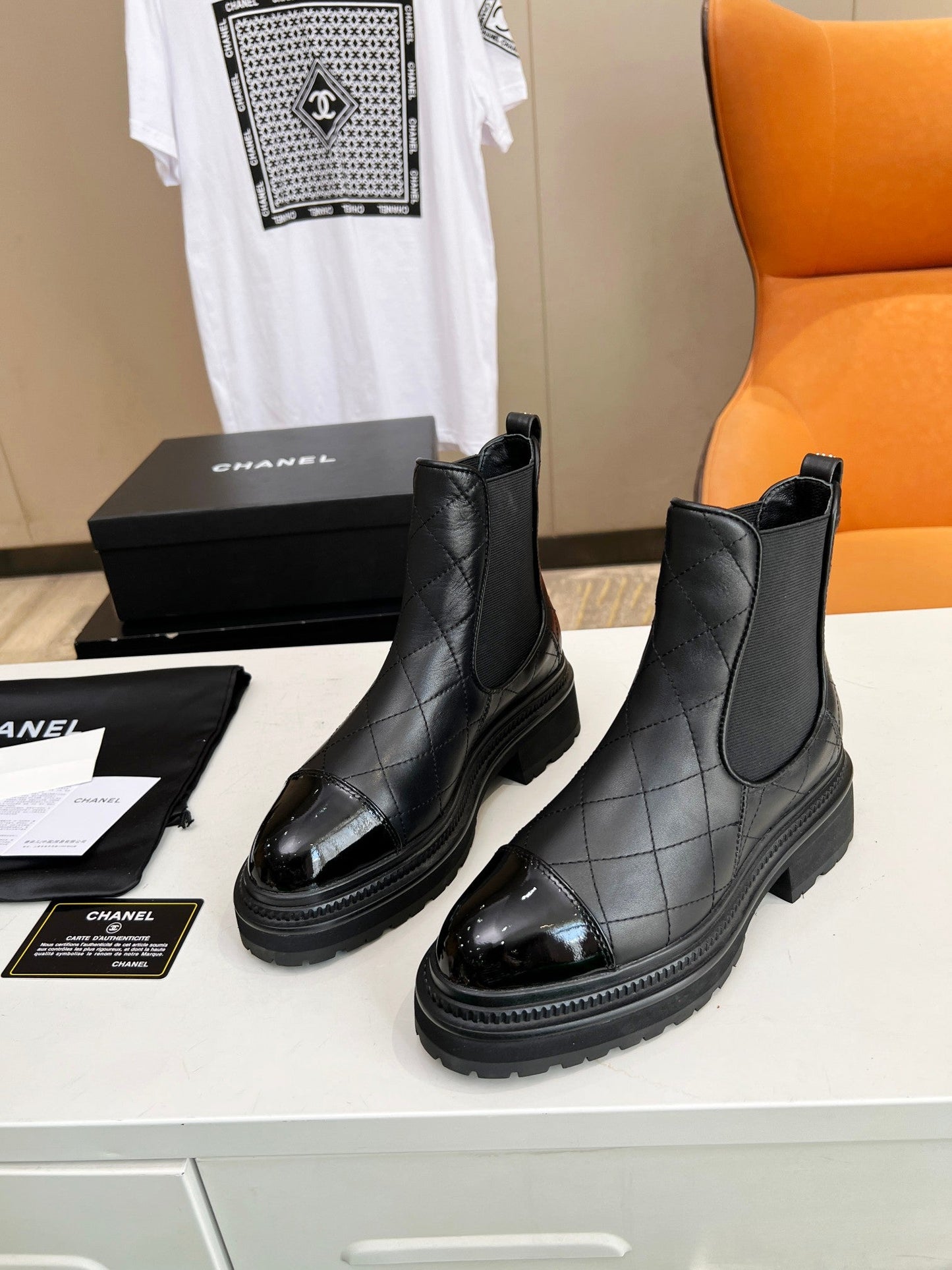 Chanel Ankle Boots