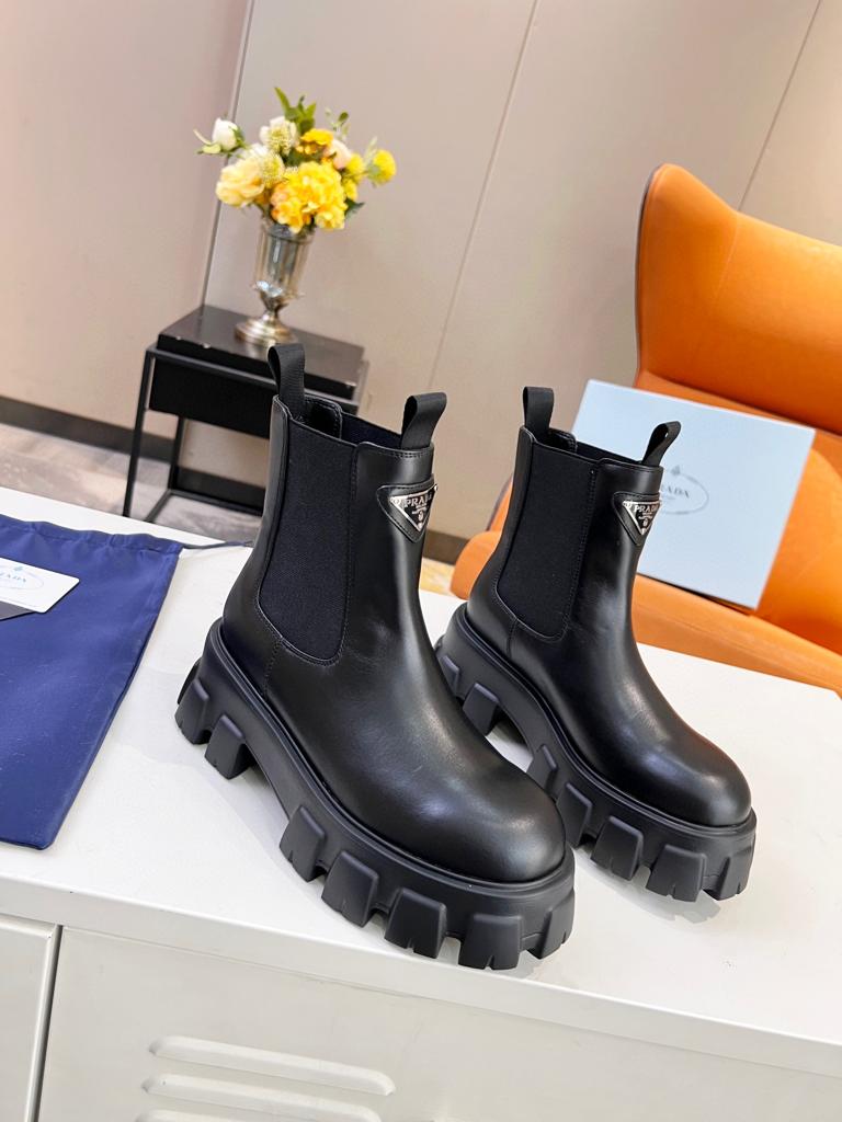 Prada Leather Boots