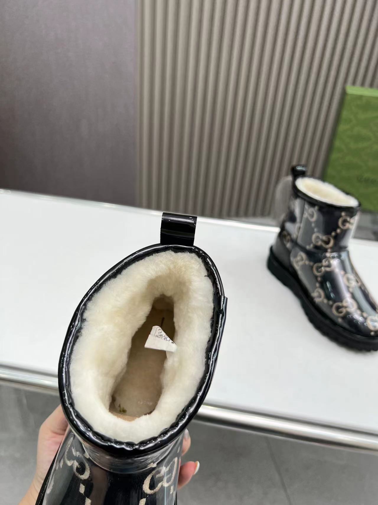 Gucci x UGG Vinyl Boots
