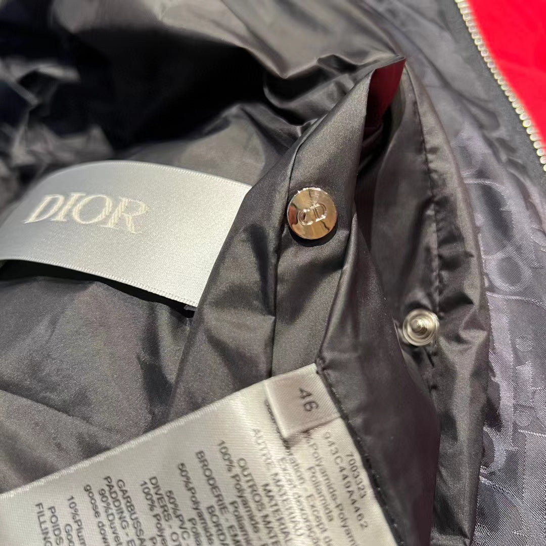 Dior navy Oblique coat