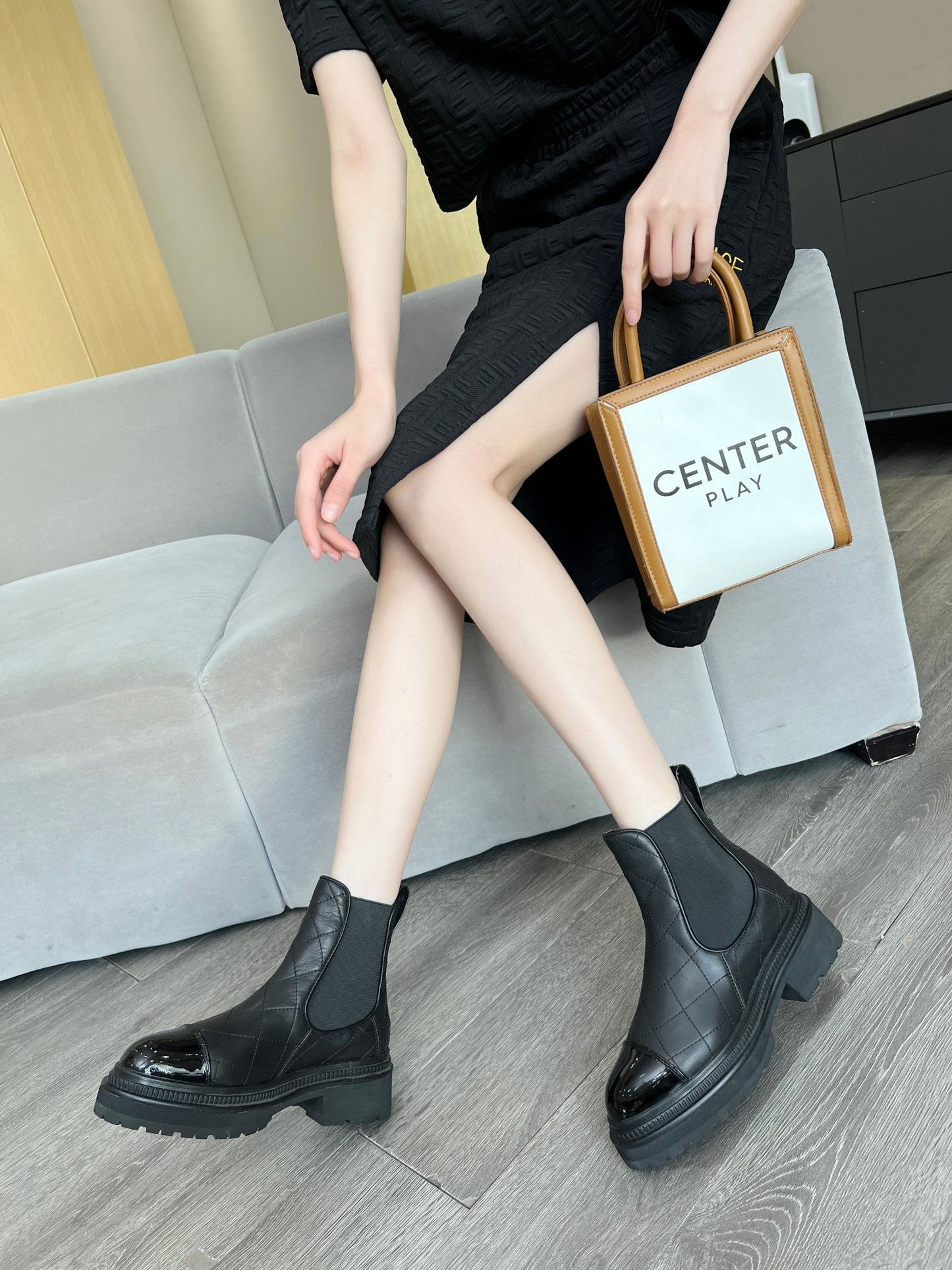 Chanel Ankle Boots