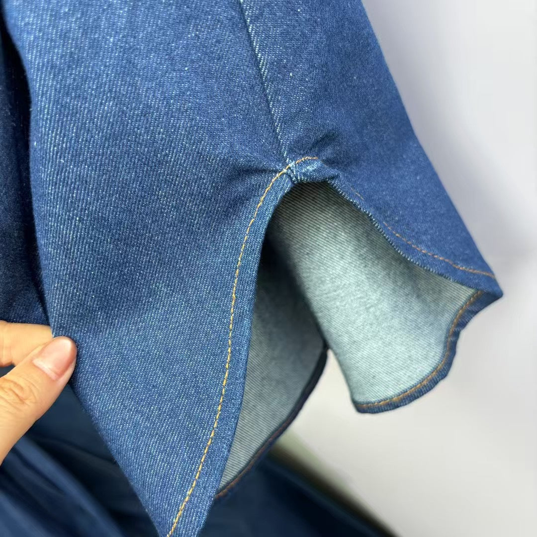 Chemise en jean Zimmermann Illuminate 2025 pré-printemps – Tissu en coton turc