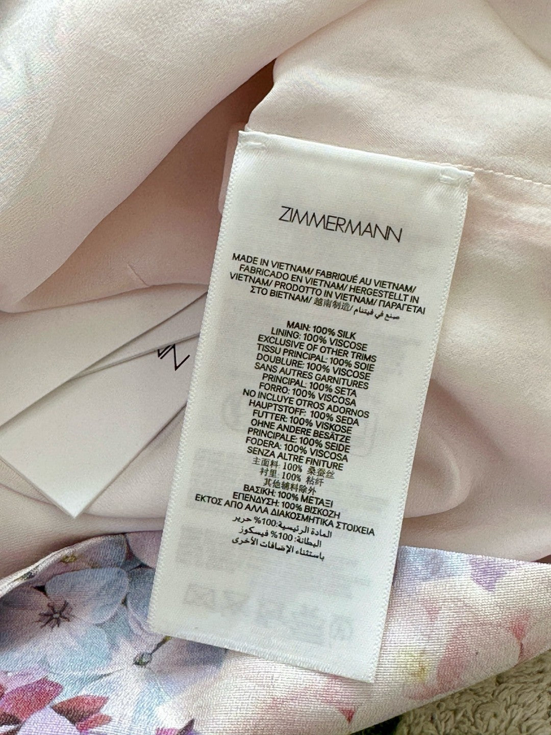 Chemisier fleuri à manches lanternes et jupon Zimmermann DAWNING – Collection Illumination
