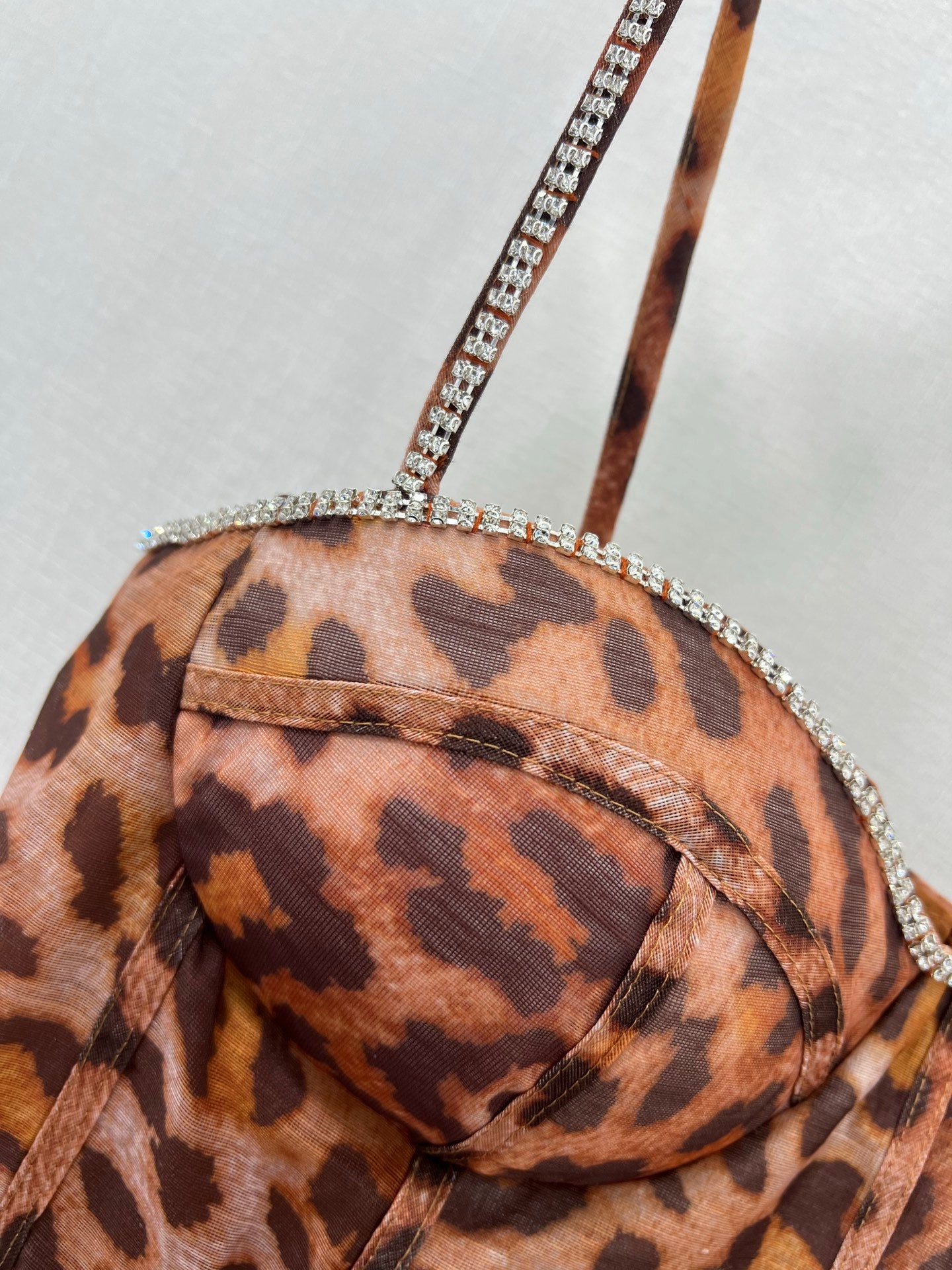 Zimmermann 2025 Leopard Print Flared Midi Dress