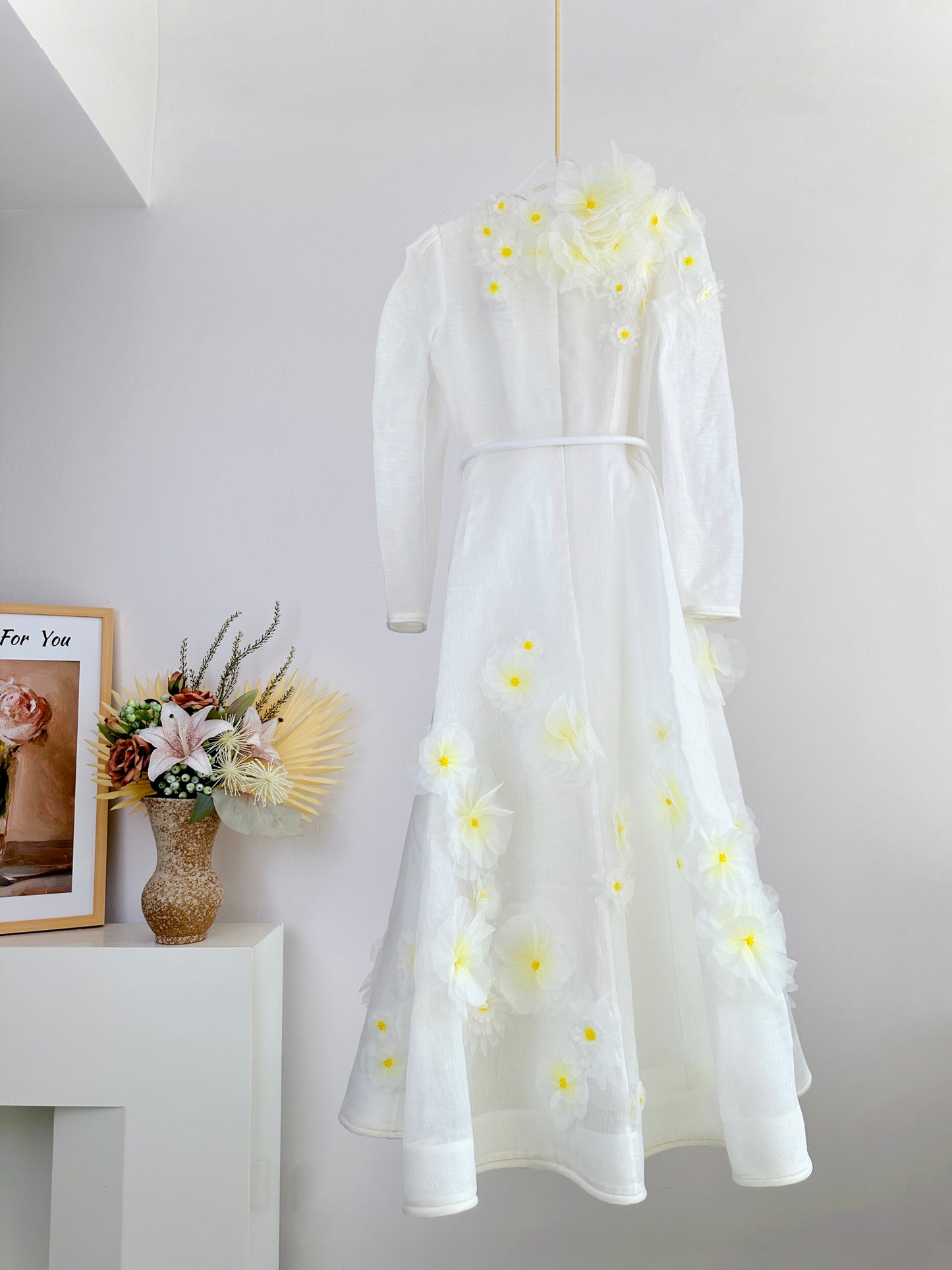 Zimmermann 2025 MATCHMAKER Daisy Appliqué Silk-Blend Midi Dress