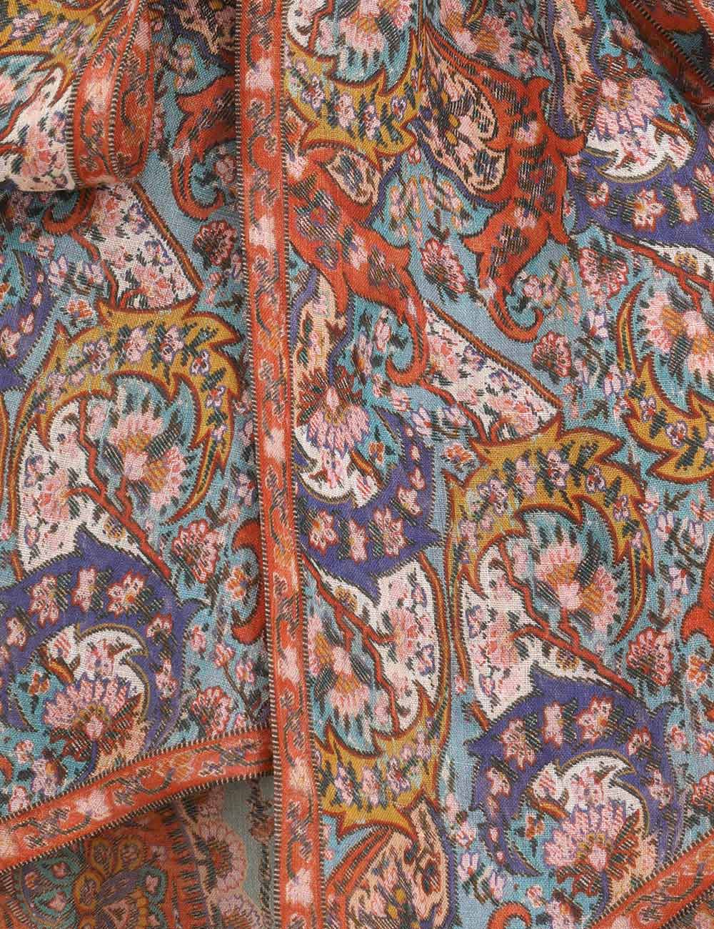 Robe mi-longue Rhiannon à motif cachemire Zimmermann Printemps 2025 – Crème